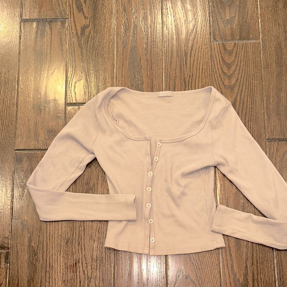 JOHN GALT thermal Henley size xsmall Y2K Bella swan